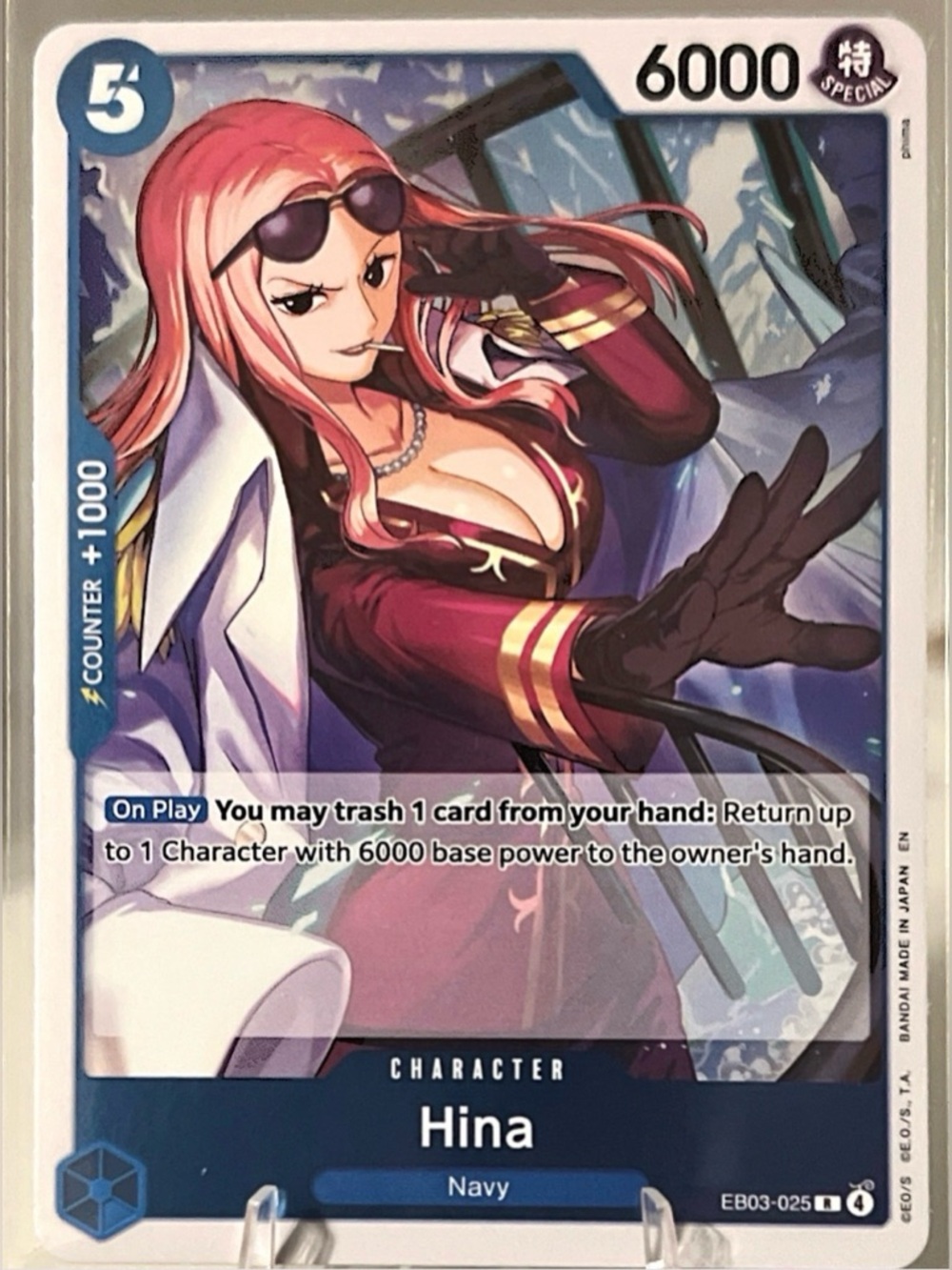 One Piece TCG: Heroines Edition - HINA EB03 - 025 NM